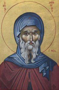 Abba Antony, by your prayers, may our wretched souls be saved!